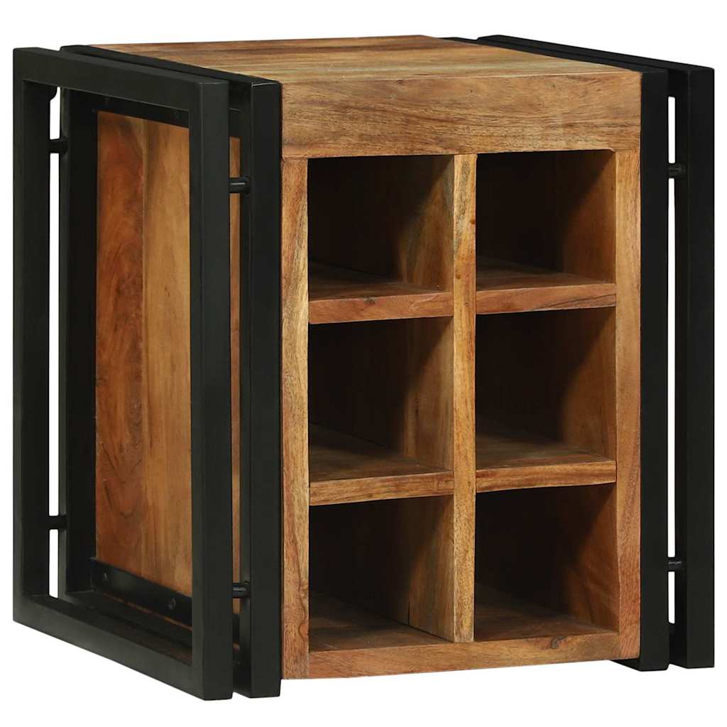 Étagère à vin Marron 34.5 x 35 x 39 cm Bois d'acacia massif