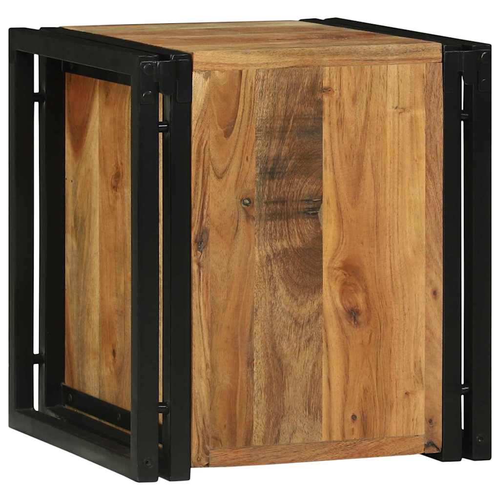Étagère à vin Marron 34.5 x 35 x 39 cm Bois d'acacia massif