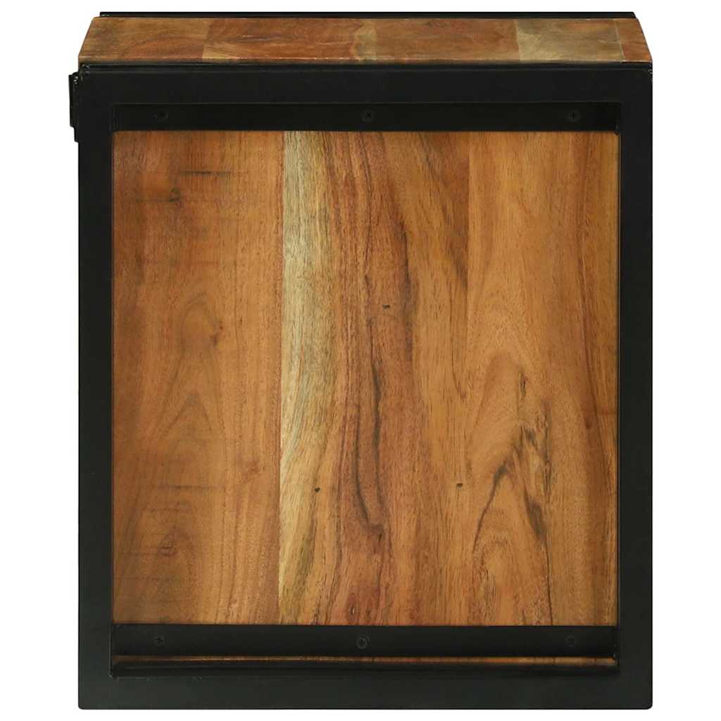 Étagère à vin Marron 34.5 x 35 x 39 cm Bois d'acacia massif