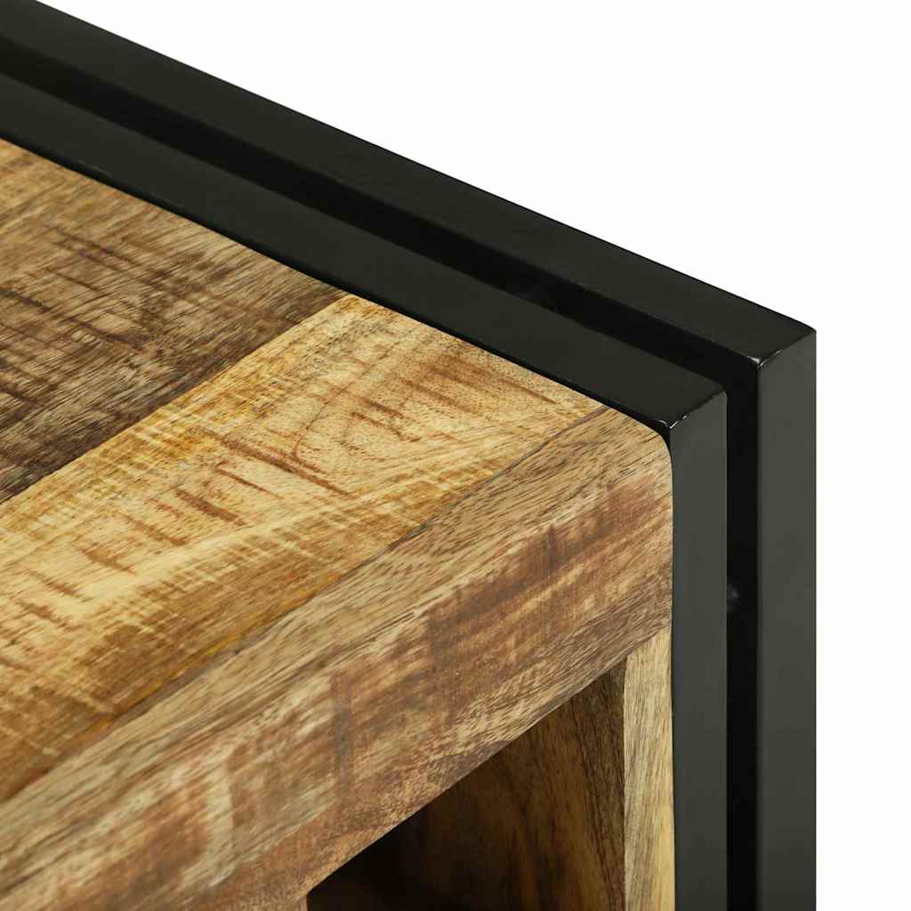 Étagère à vin 46 x 35 x 27.5 cm Bois de manguier massif