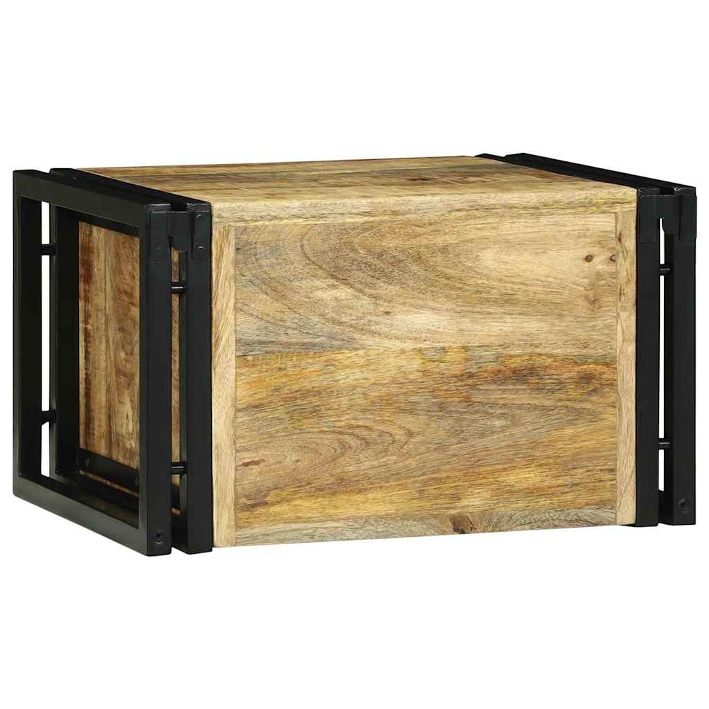 Étagère à vin 46 x 35 x 27.5 cm Bois de manguier massif