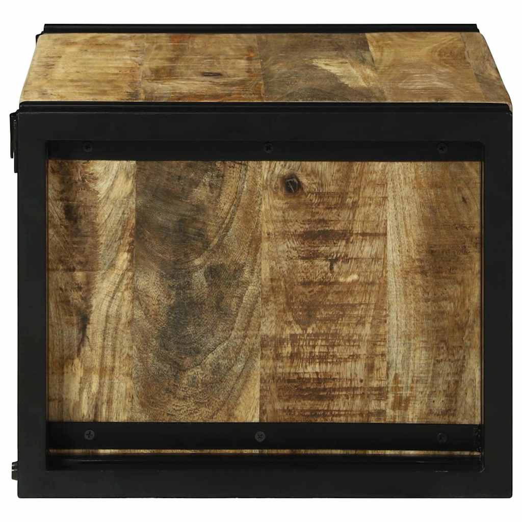 Étagère à vin 46 x 35 x 27.5 cm Bois de manguier massif