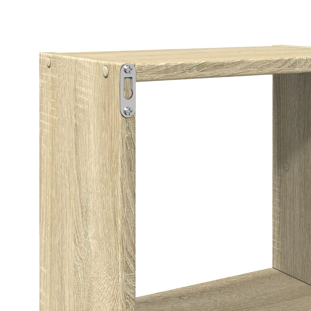 Armoire murale 78x18x71 cm chêne sonoma bois d'ingénierie