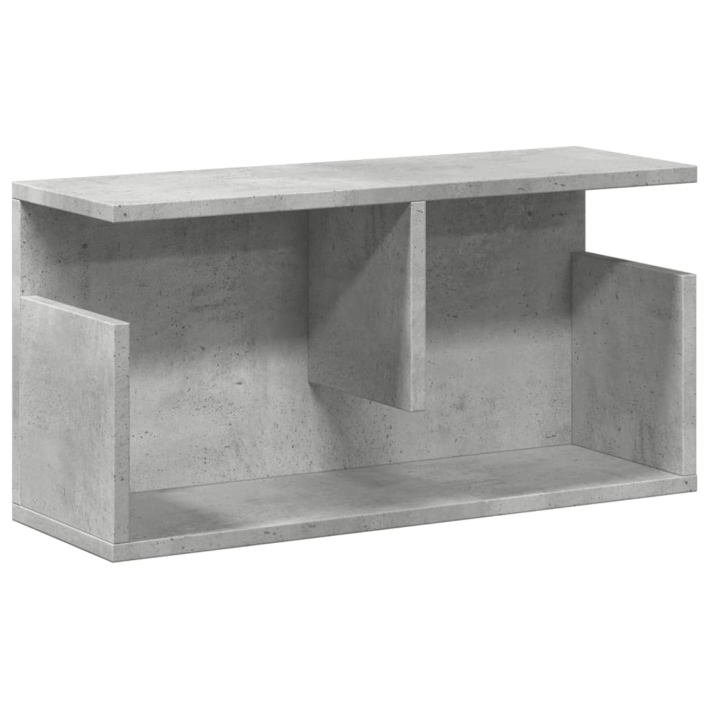 Armoire murale 60x20x30 cm gris béton Bois d'ingénierie