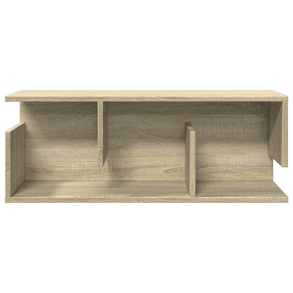 Armoire murale 80x20x30 cm chêne sonoma bois d'ingénierie