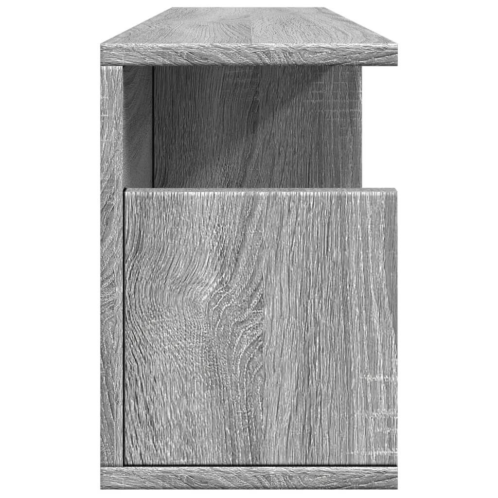 Armoire murale 80x20x30 cm sonoma gris bois d'ingénierie