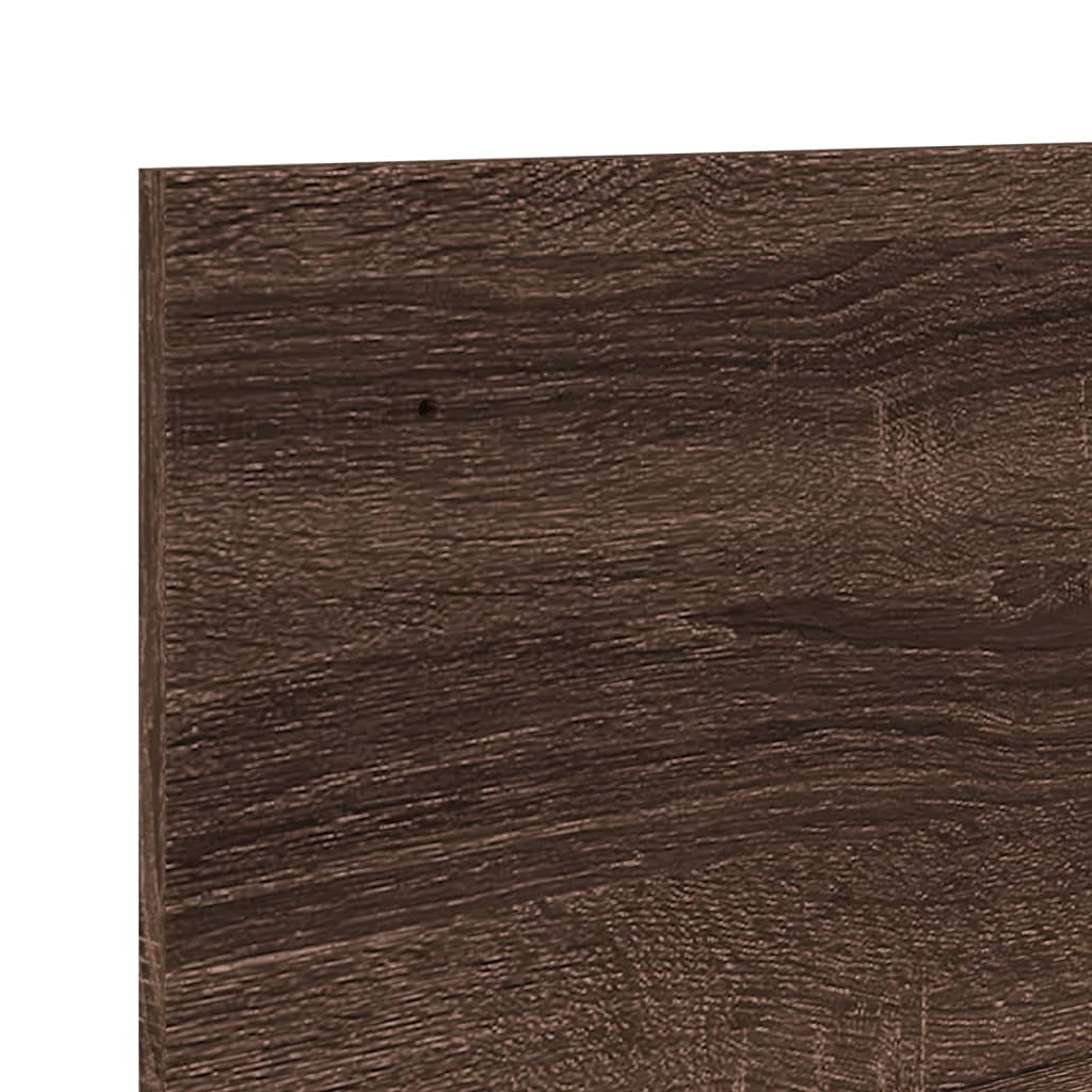 Armoire murale 100x16,5x30 cm chêne marron bois d'ingénierie
