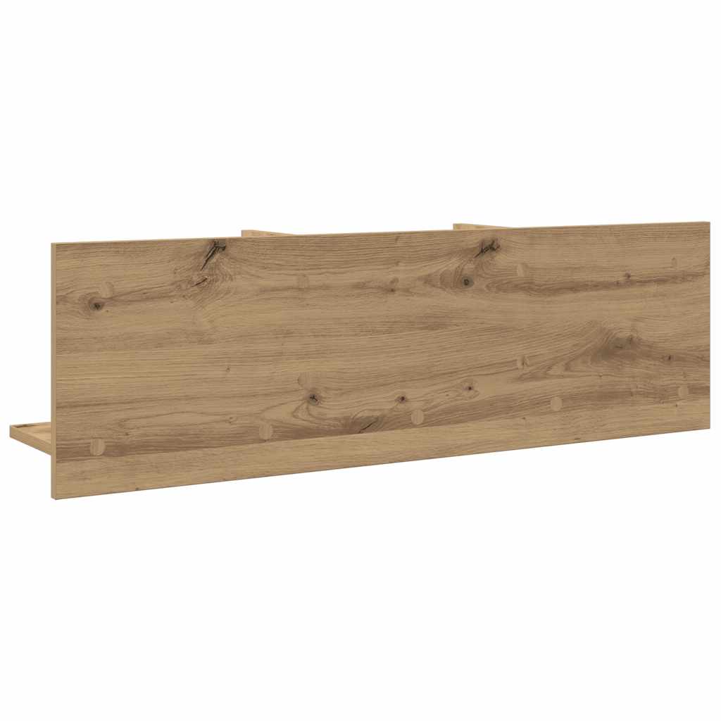 Armoire murale 100x16,5x30 cm chêne artisanal bois d'ingénierie