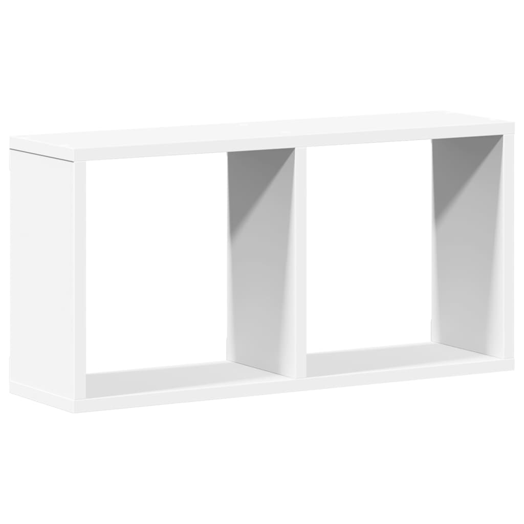 Armoire murale 60x16x30 cm blanc bois d'ingénierie