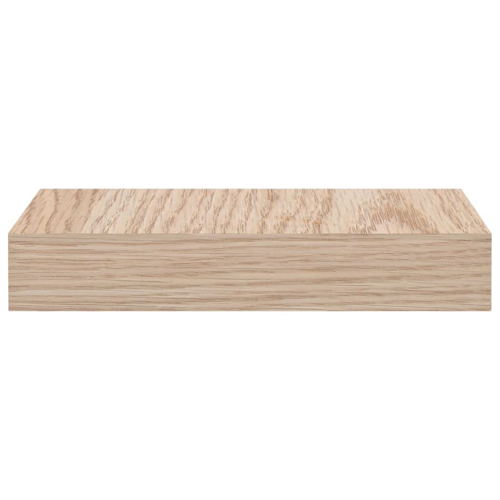 Étagères flottantes 4 pcs 23x23,5x4 cm bois d'ingénierie