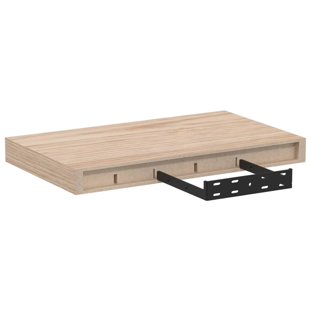 Étagères flottantes 2 pcs 40x23,5x4 cm bois d'ingénierie