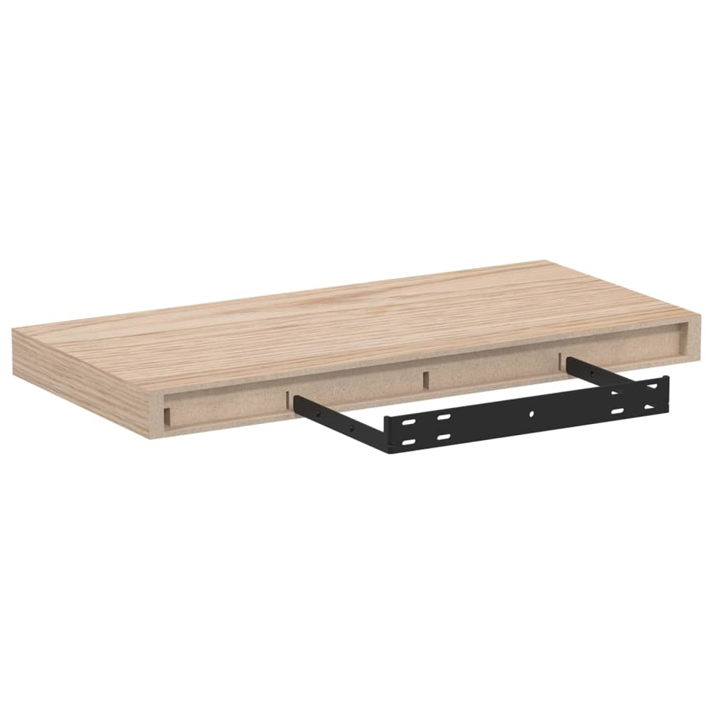 Étagères flottantes 4 pcs 50x23,5x4 cm bois d'ingénierie