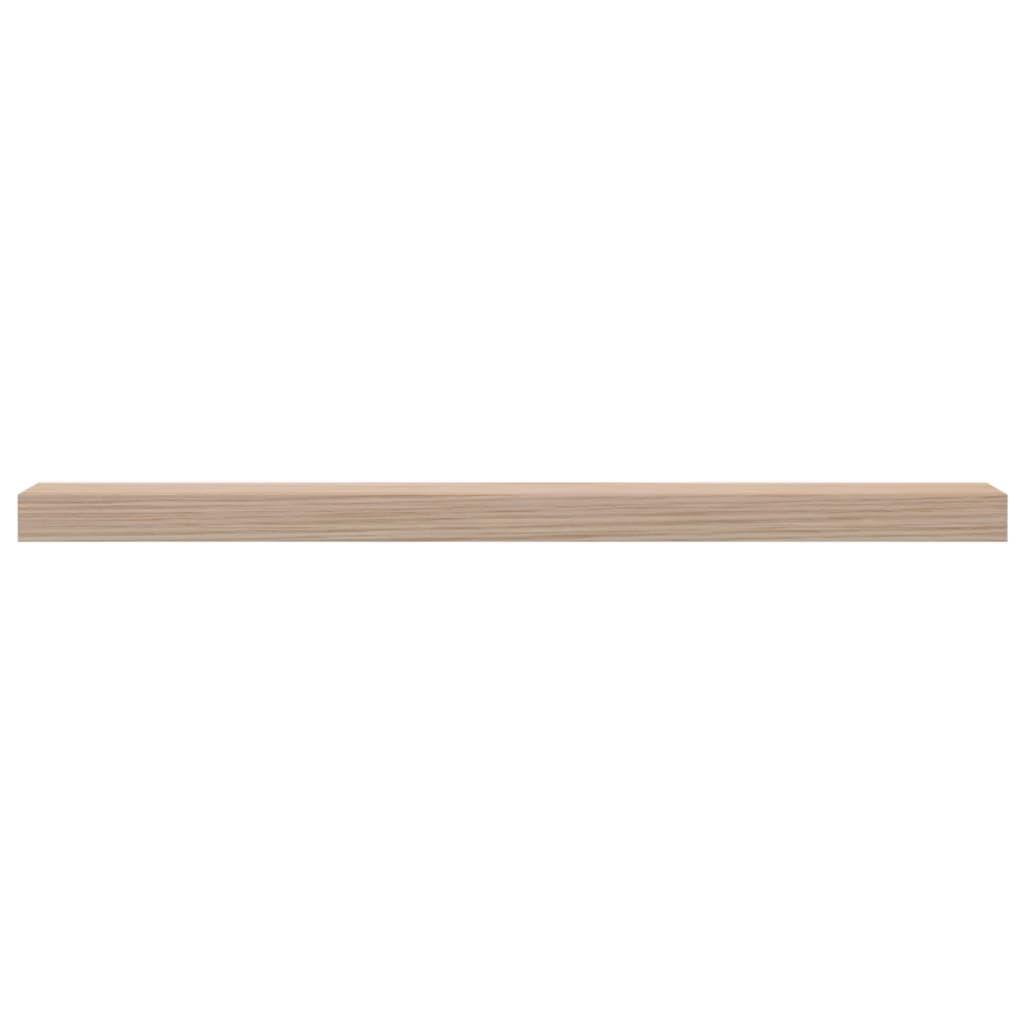 Étagères flottantes 2 pcs 80x23,5x4 cm bois d'ingénierie