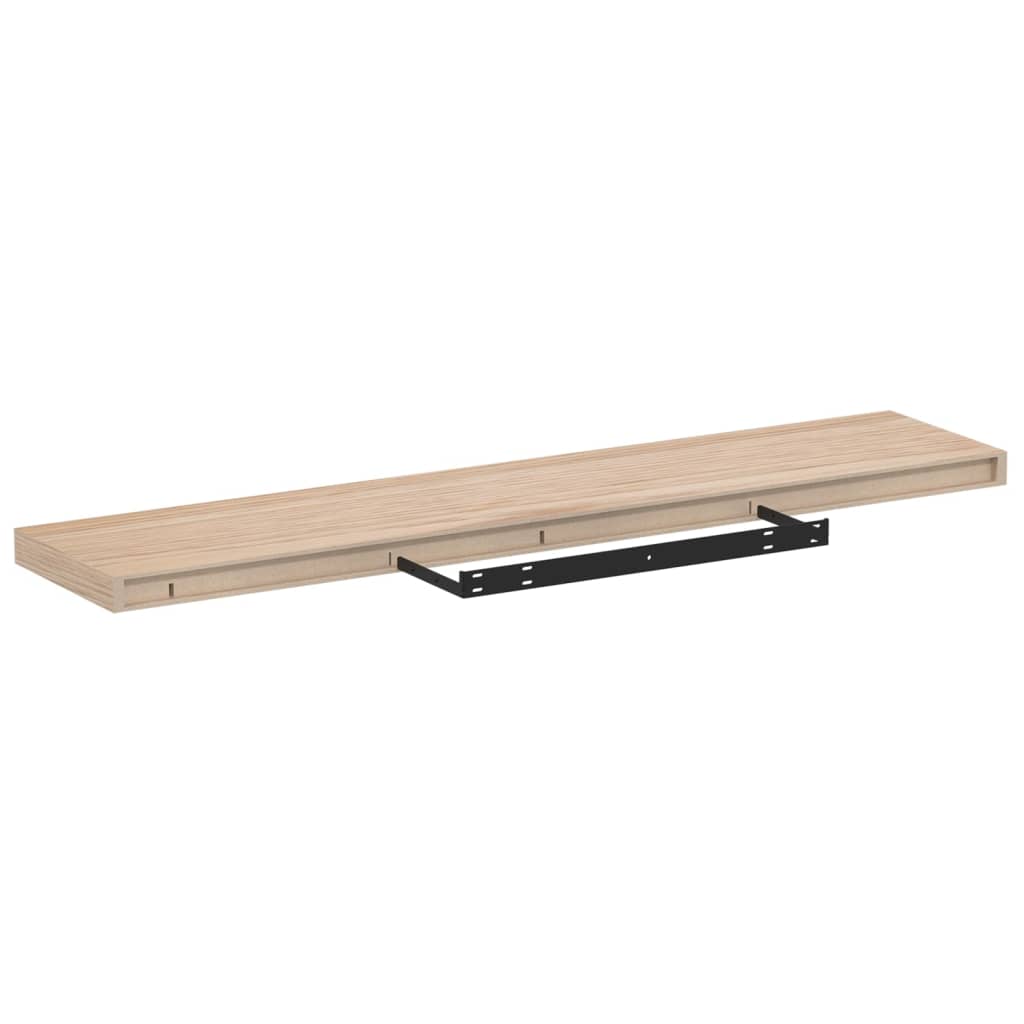 Étagères flottantes 4 pcs 110x23,5x4 cm bois d'ingénierie