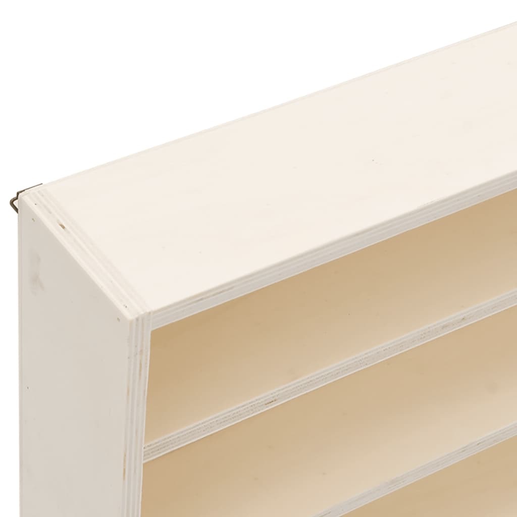 Vitrine de collection en bois avec 6 étagères 40x8,5x55 cm