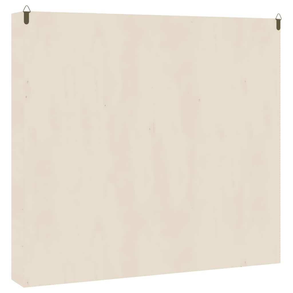Vitrine de collection en bois avec 6 étagères 60x8,5x55 cm