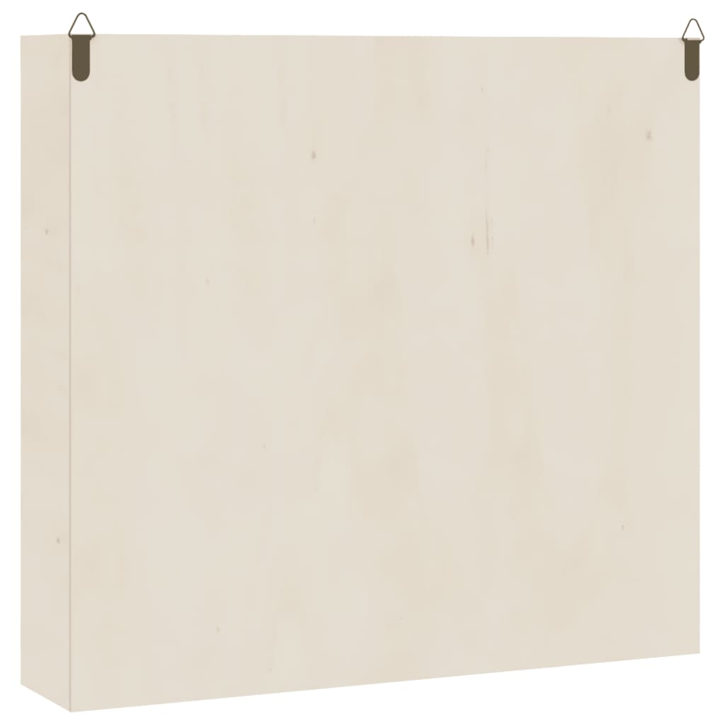 Vitrine de collection en bois avec portes 40x8,5x37cm