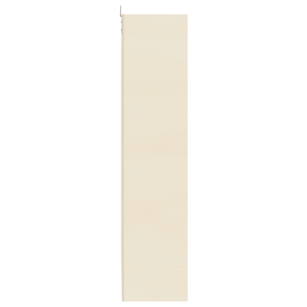 Vitrine de collection en bois avec portes 100x8,5x37 cm