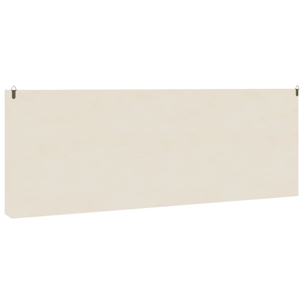 Vitrine de collection en bois avec portes 100x8,5x37 cm