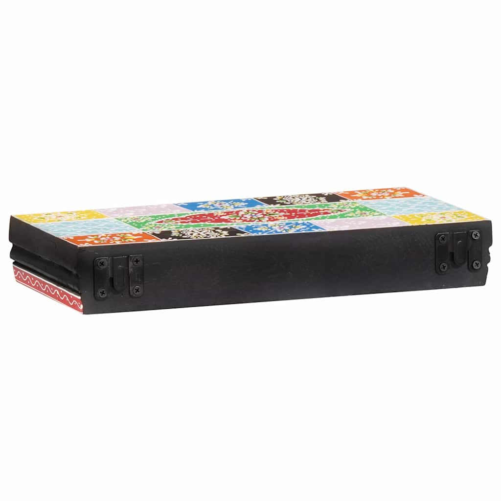 Étagères Murales avec étagère 2 pcs Multicolore 40 x 20 x 6 cm