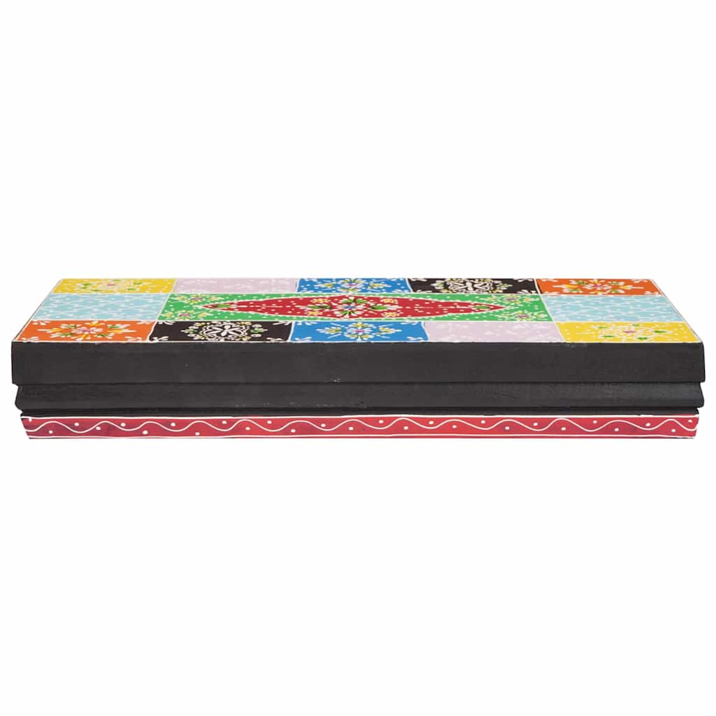 Étagères Murales avec étagère 2 pcs Multicolore 40 x 20 x 6 cm