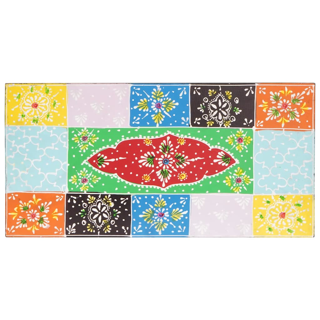 Étagères Murales avec étagère 2 pcs Multicolore 40 x 20 x 6 cm