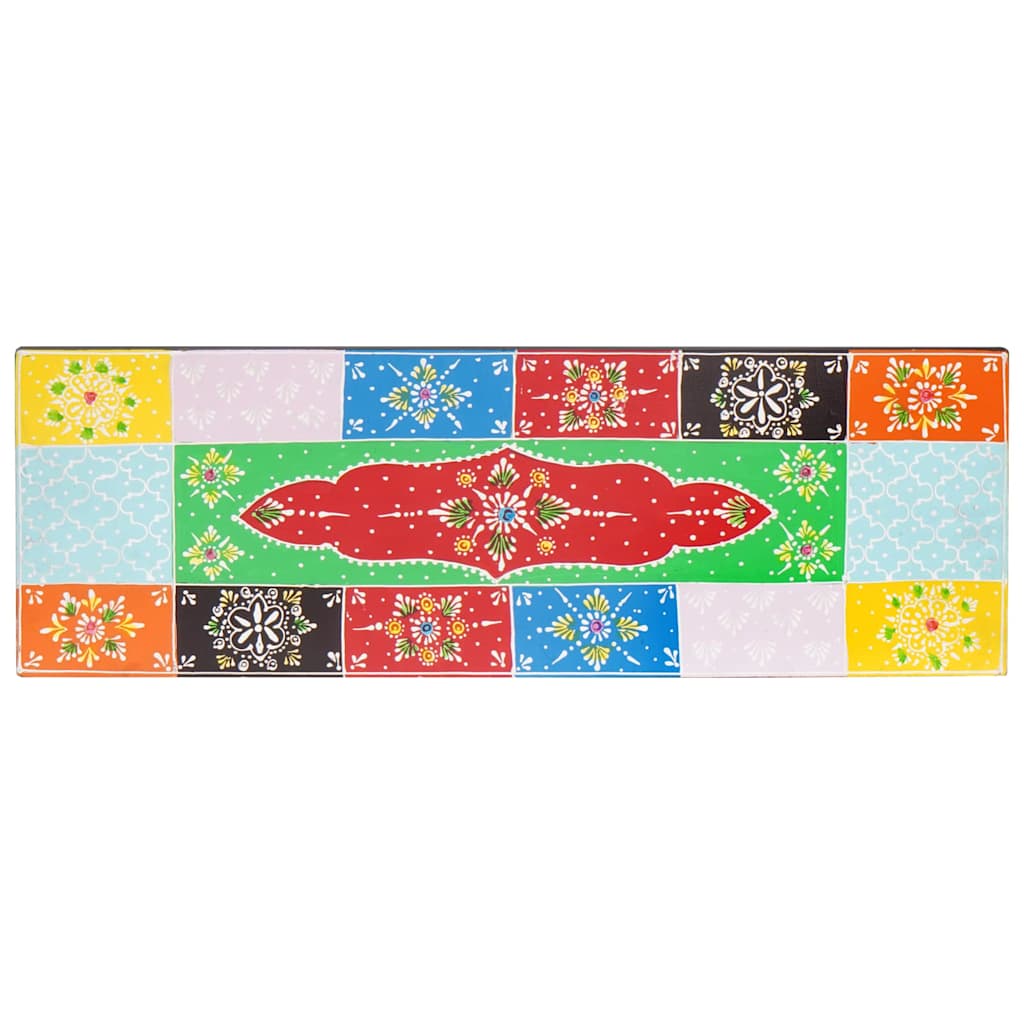 Étagères Murales avec étagère 2 pcs Multicolore 60 x 20 x 6 cm