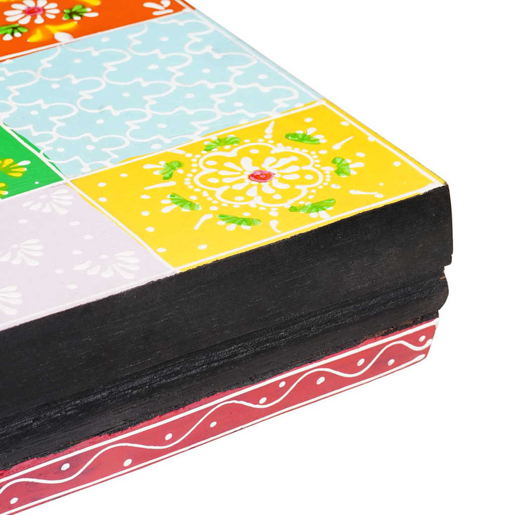 Étagères Murales avec étagère 2 pcs Multicolore 100 x 20 x 6 cm
