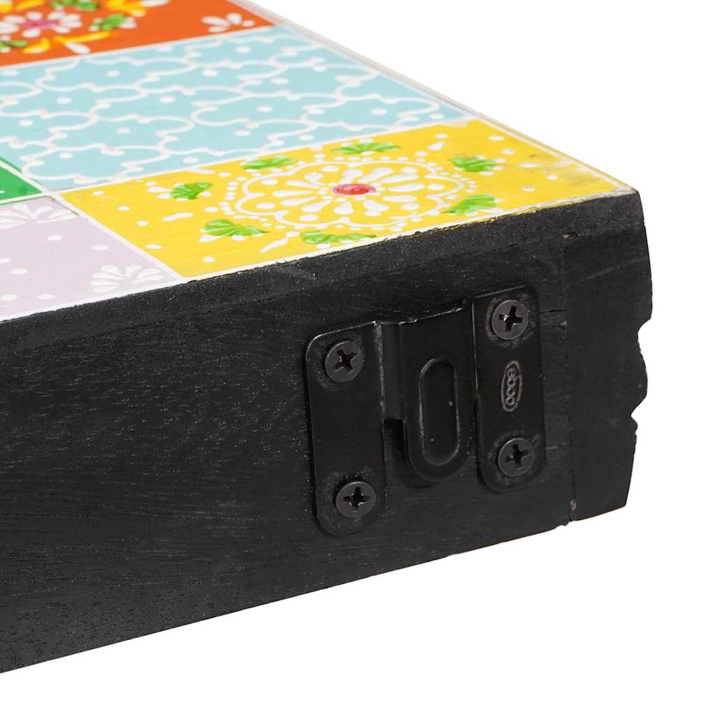 Étagères Murales avec étagère 2 pcs Multicolore 100 x 20 x 6 cm
