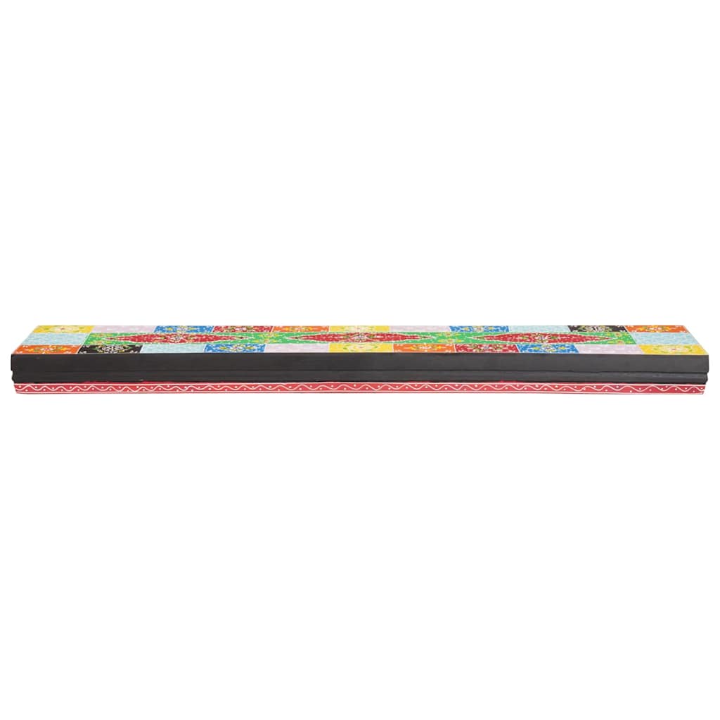 Étagères Murales avec étagère 2 pcs Multicolore 100 x 20 x 6 cm