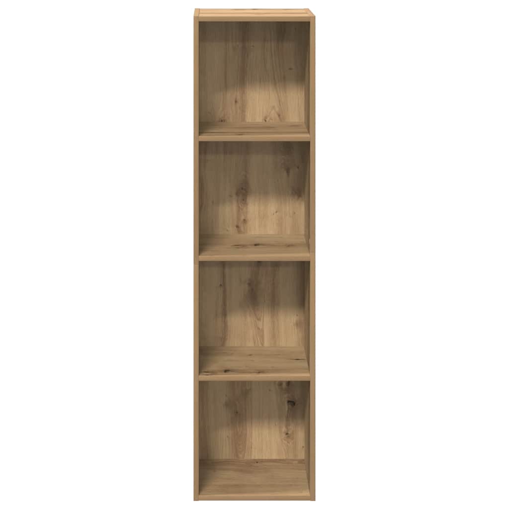 Bibliothèque/Meuble TV chêne artisanal 36x30x143 cm