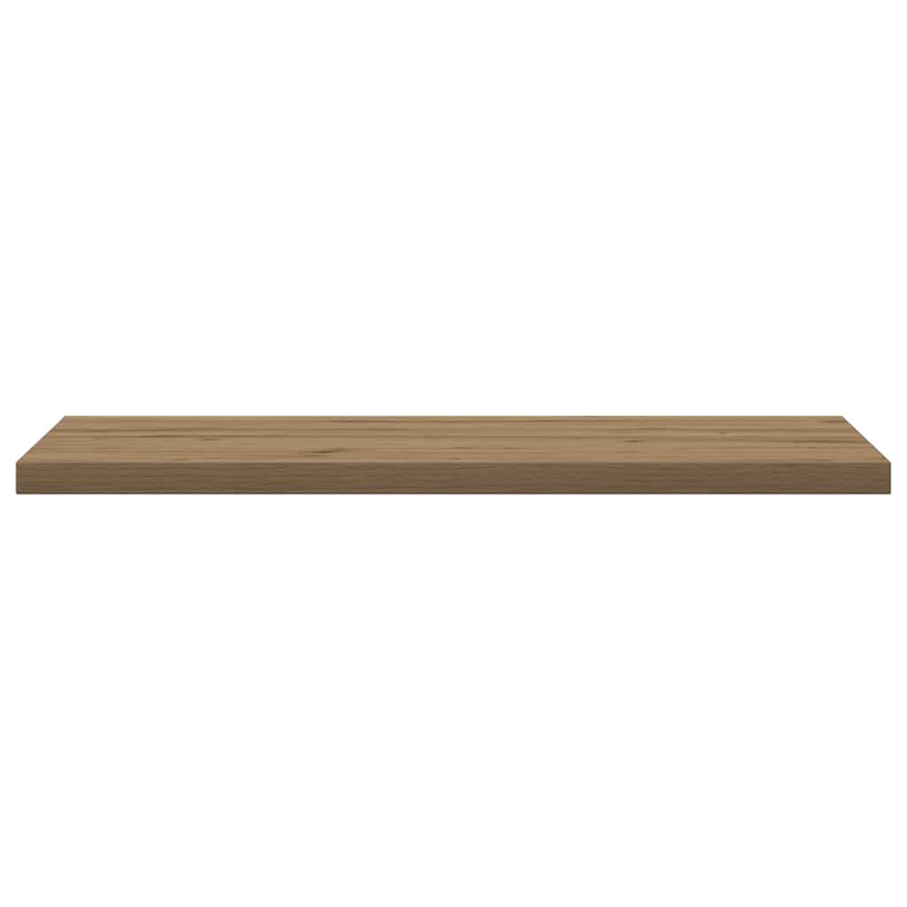 Panneau de bibliothèque 4 pcs chêne artisanal 40x30x1,5 cm