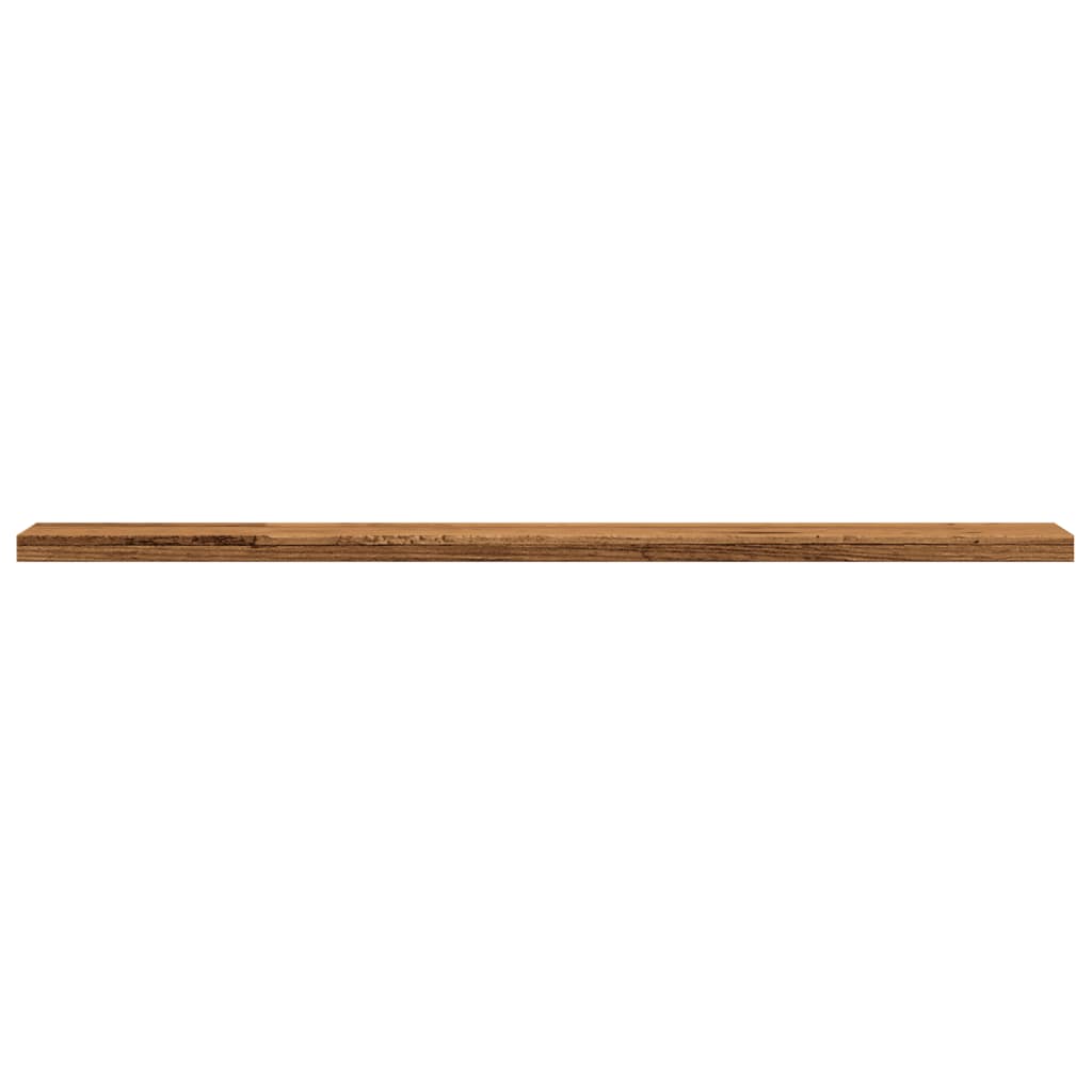 Étagères murales 4 pcs vieux bois 60x20x1,5cm bois d'ingénierie