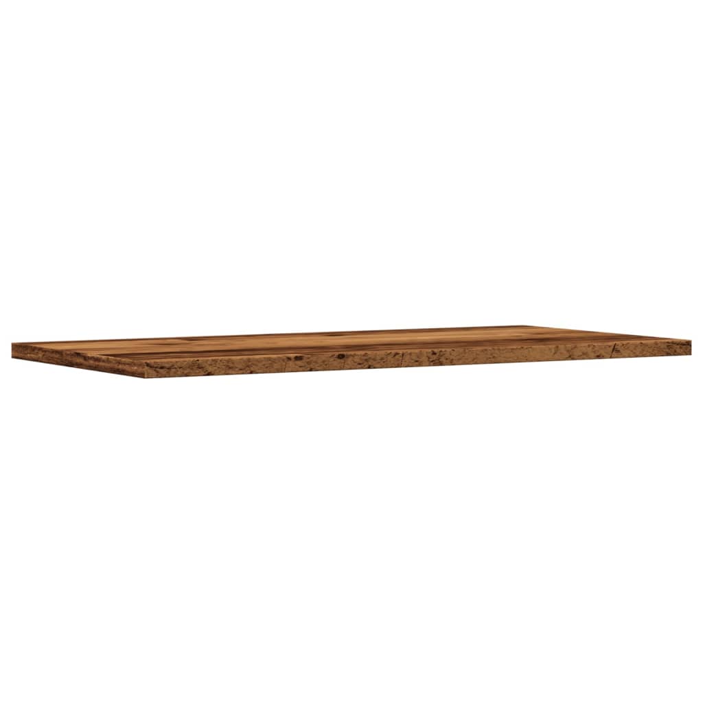 Étagères murales 4 pcs vieux bois 60x30x1,5cm bois d'ingénierie