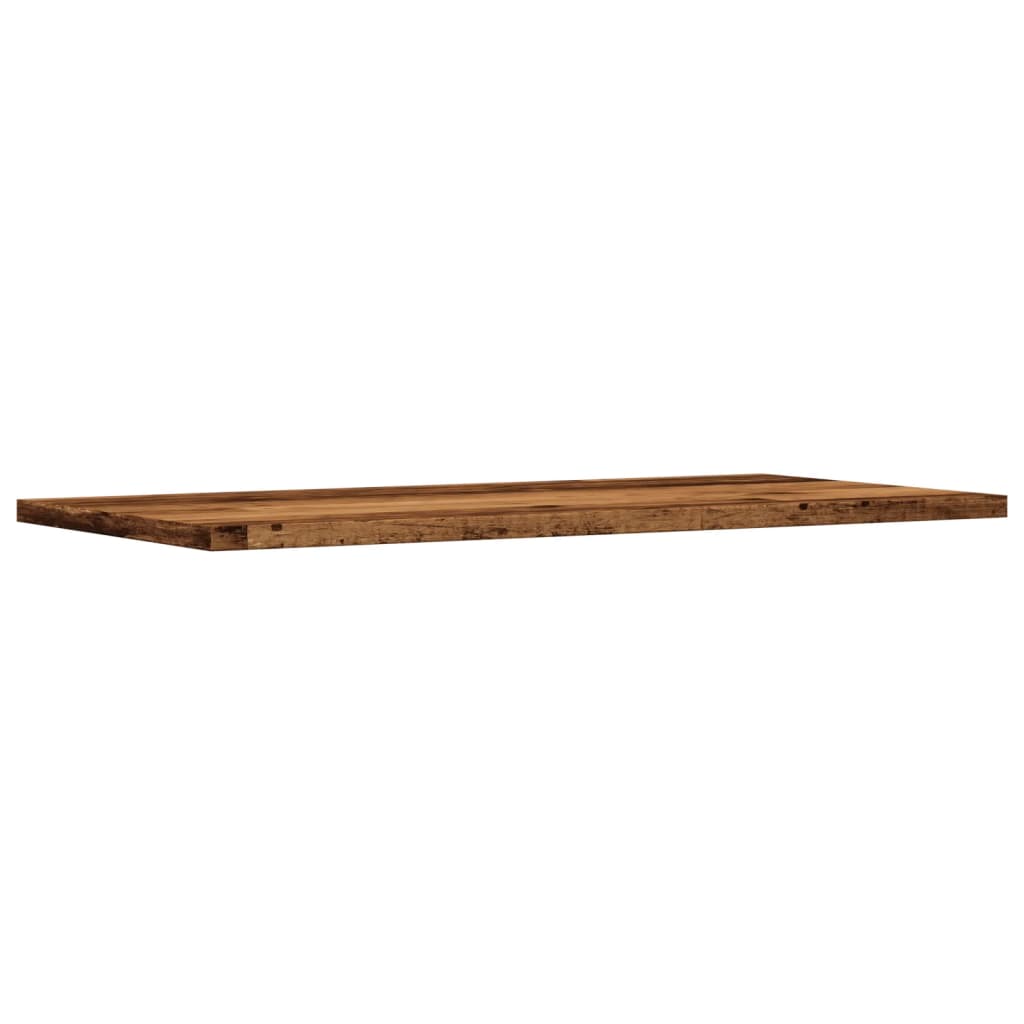 Étagères murales 4 pcs vieux bois 60x30x1,5cm bois d'ingénierie