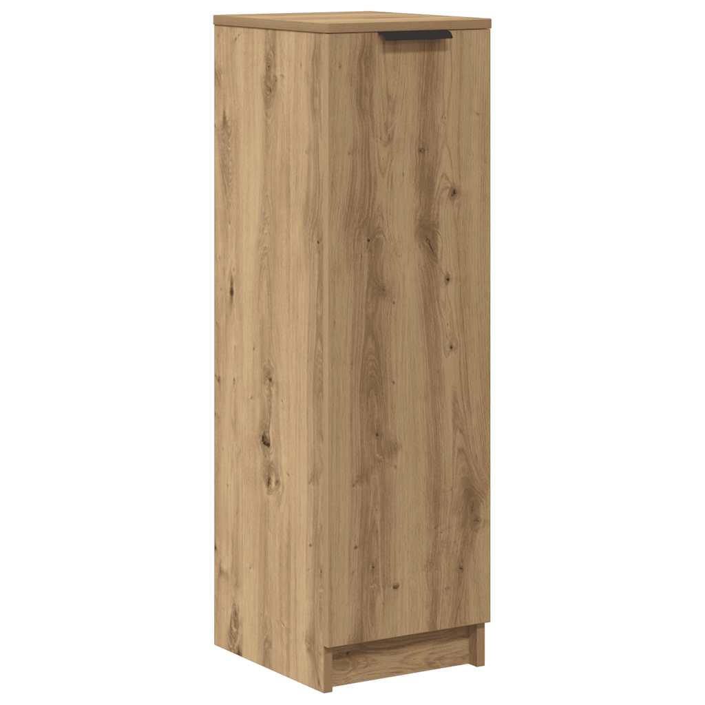 Armoire à chaussures chêne artisanal bois d'ingénierie