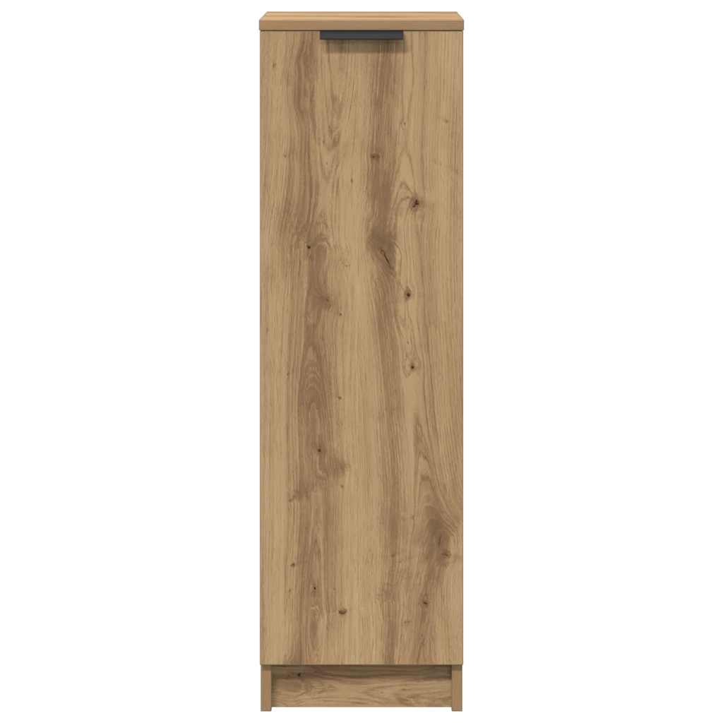 Armoire à chaussures chêne artisanal bois d'ingénierie