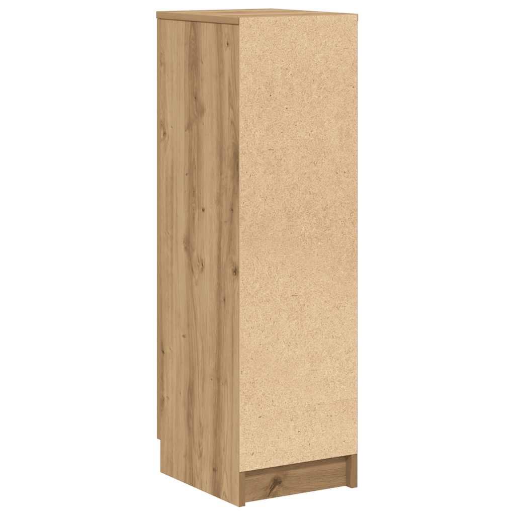 Armoire à chaussures chêne artisanal bois d'ingénierie