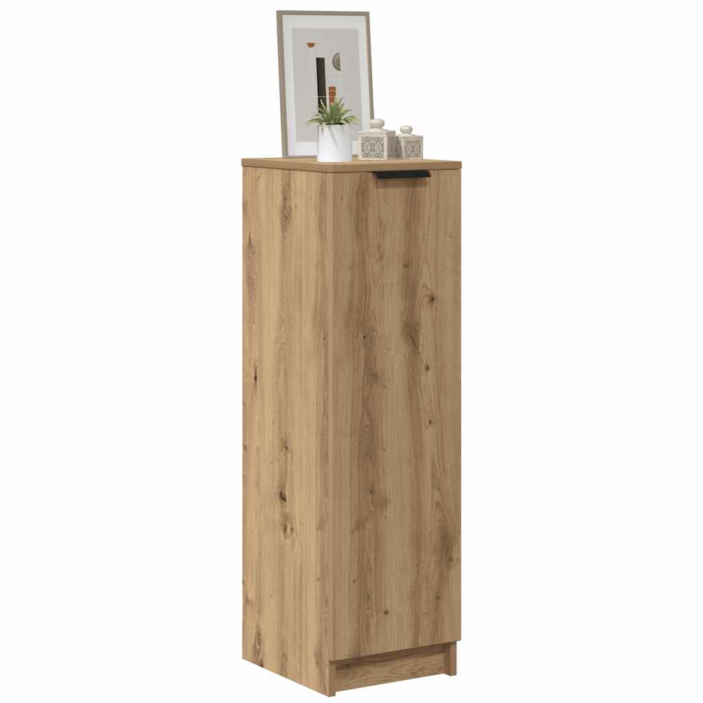 Armoire à chaussures chêne artisanal bois d'ingénierie