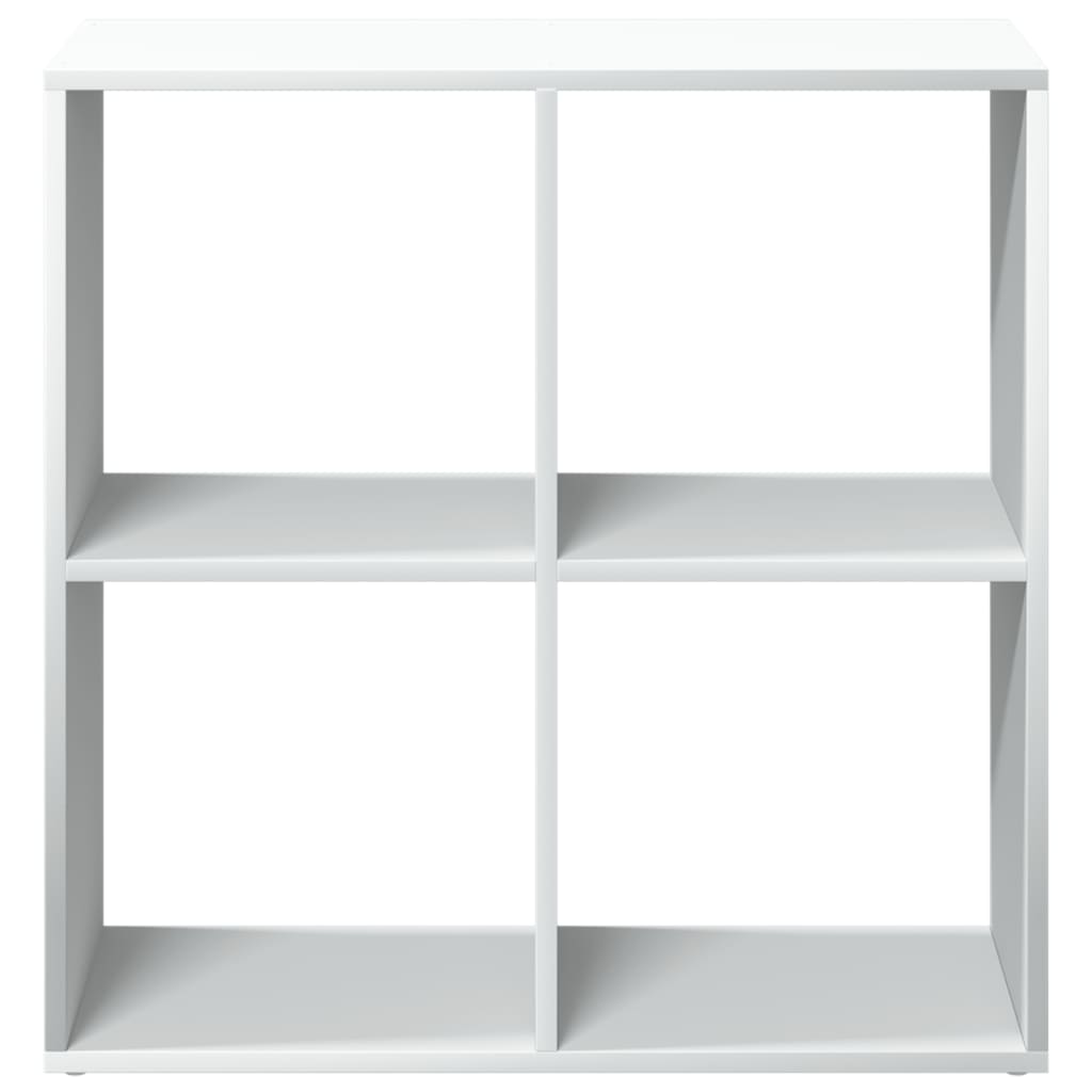 Étagère séparatrice de pièce blanc 69,5x29x69,5 cm