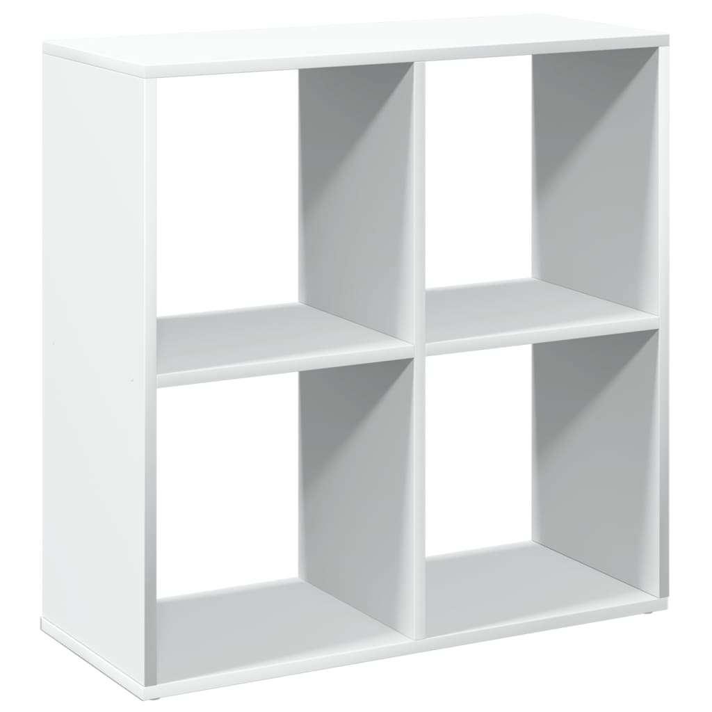Étagère séparatrice de pièce blanc 69,5x29x69,5 cm