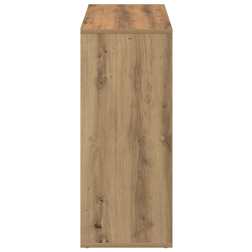 Étagère séparatrice de pièce chêne artisanal 69,5x29x69,5 cm