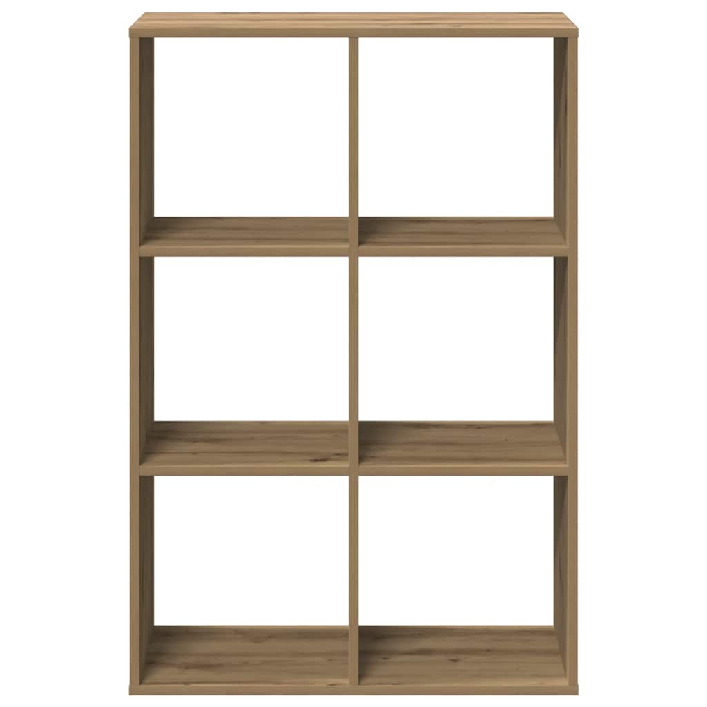 Étagère séparatrice de pièce chêne artisanal 69,5x29x103,5 cm