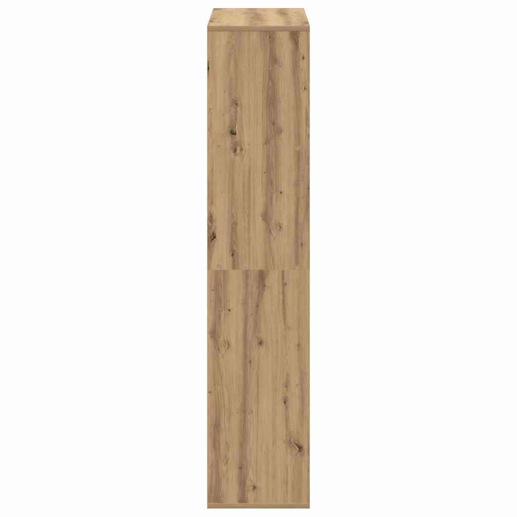 Étagère séparatrice de pièce chêne artisanal 69,5x29x137,5 cm