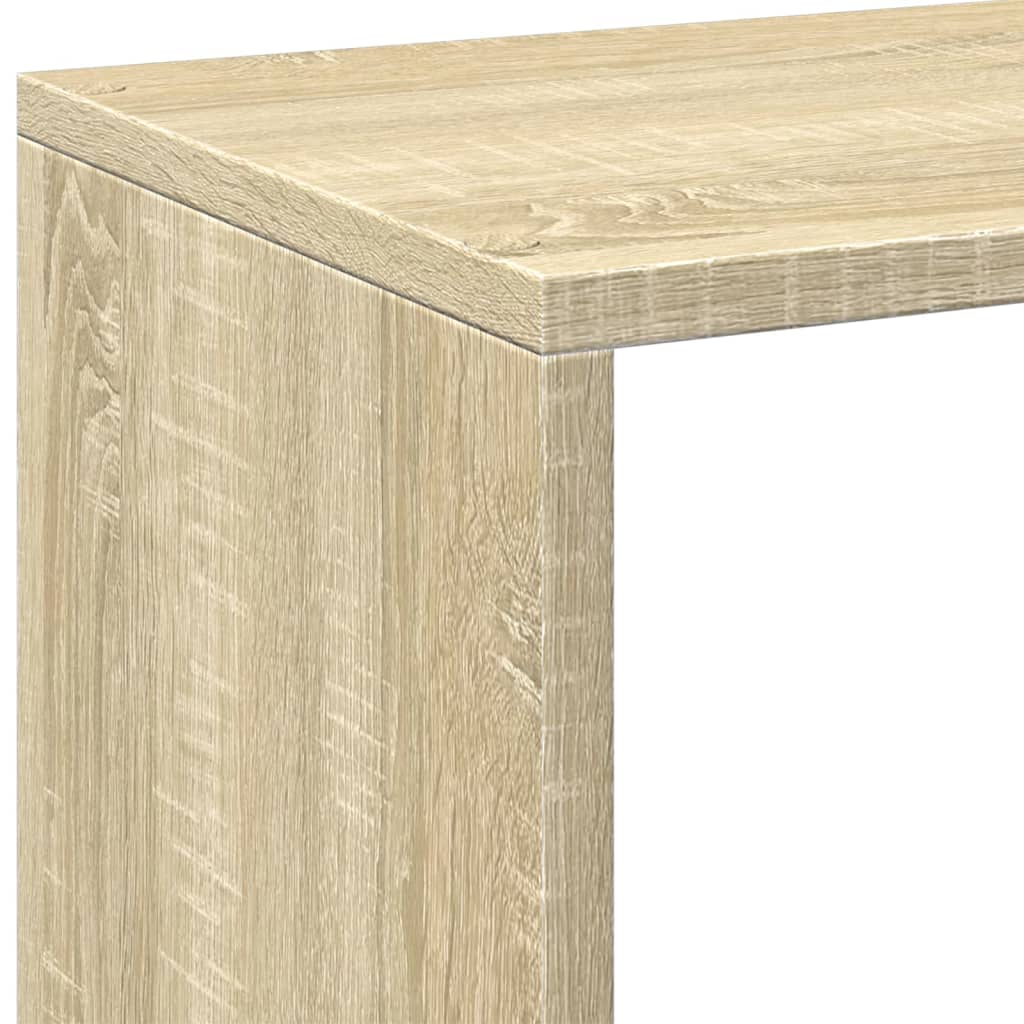 Étagère séparatrice de pièce chêne sonoma 102x29x103,5 cm