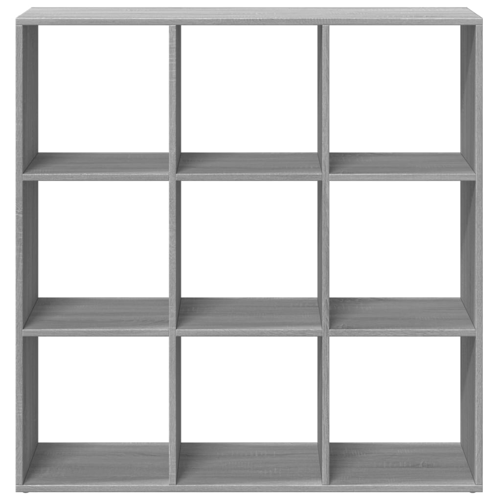 Étagère séparatrice de pièce sonoma gris 102x29x103,5 cm