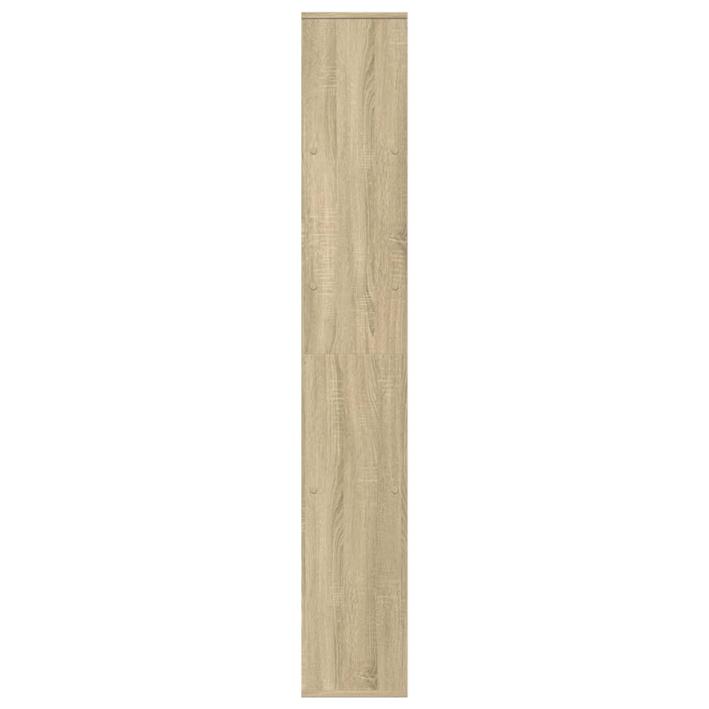 Étagère séparatrice de pièce chêne sonoma 67x25x161,5 cm
