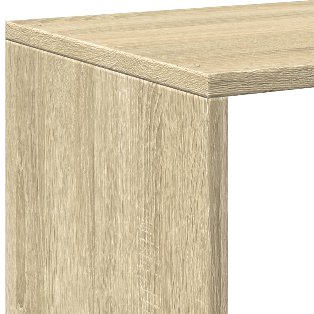 Étagère séparatrice de pièce chêne sonoma 67x25x161,5 cm