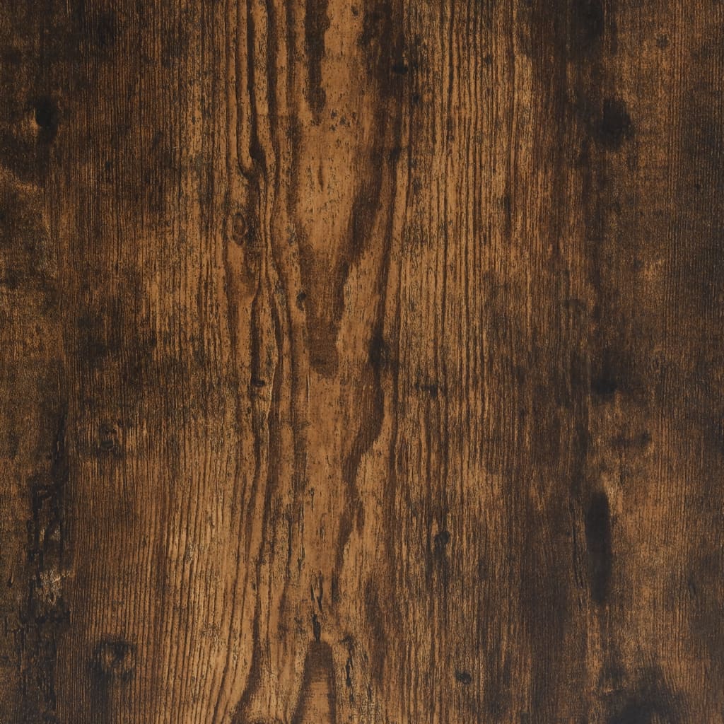Étagère séparatrice de pièce chêne fumé 67x25x161,5 cm