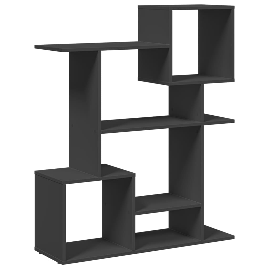 Étagère séparatrice de pièce noir 92x29x112 cm